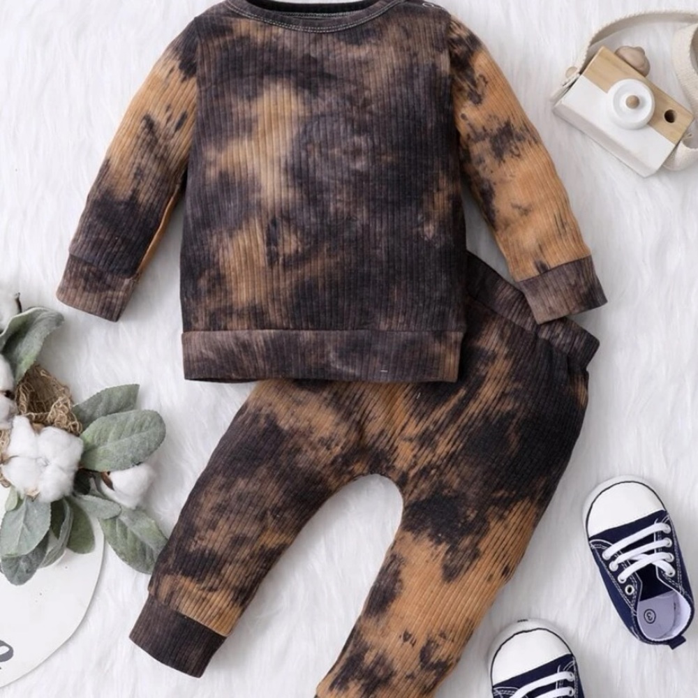 Shein tie-dye matching set